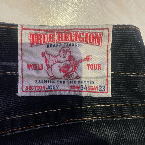 Y2K VINTAGE Men’s True Religion Jeans Section Joey RN#112790 Row 34 Seat 33 - Picture 3 of 4